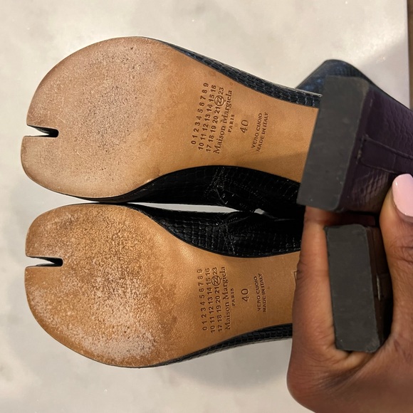 Maison Margiela black croc tabi boots- Never Worn - Picture 4 of 6